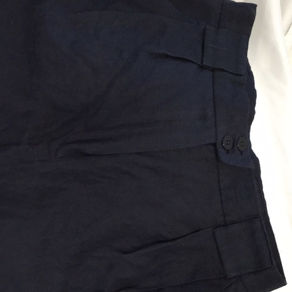 Vintage High-Waisted Navy Shorts - Picture 4 of 8